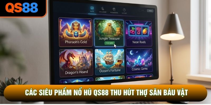 Các siêu phẩm nổ hũ QS88 thu hút thợ săn báu vật Các siêu phẩm nổ hũ QS88 thu hút thợ săn báu vật